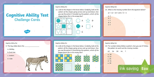Cognitive-Ability là một dạng bài test tuyển dụng phổ biến