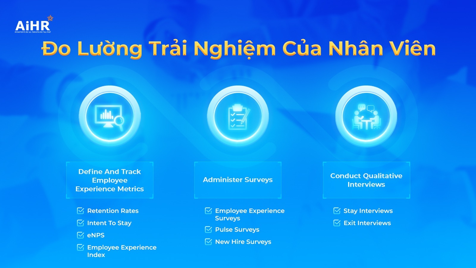 Đo lường trải nghiệm nhân viên