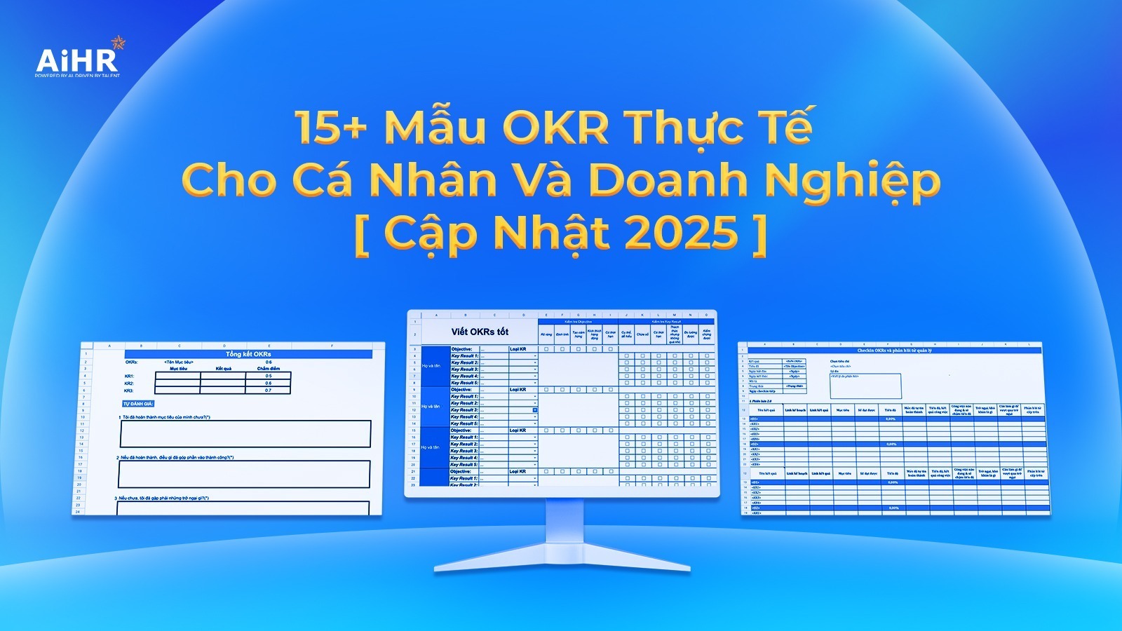 Mẫu OKR cho doanh nghiệp