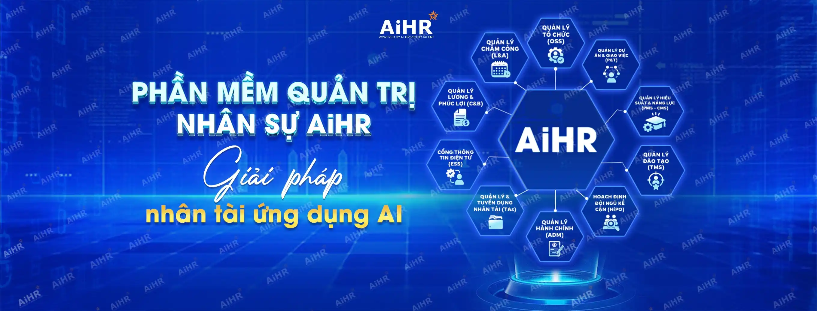 AiHR Competency Suite giúp giảm 50–70% thời gian tác nghiệp, tăng minh bạch và khả năng mở rộng.