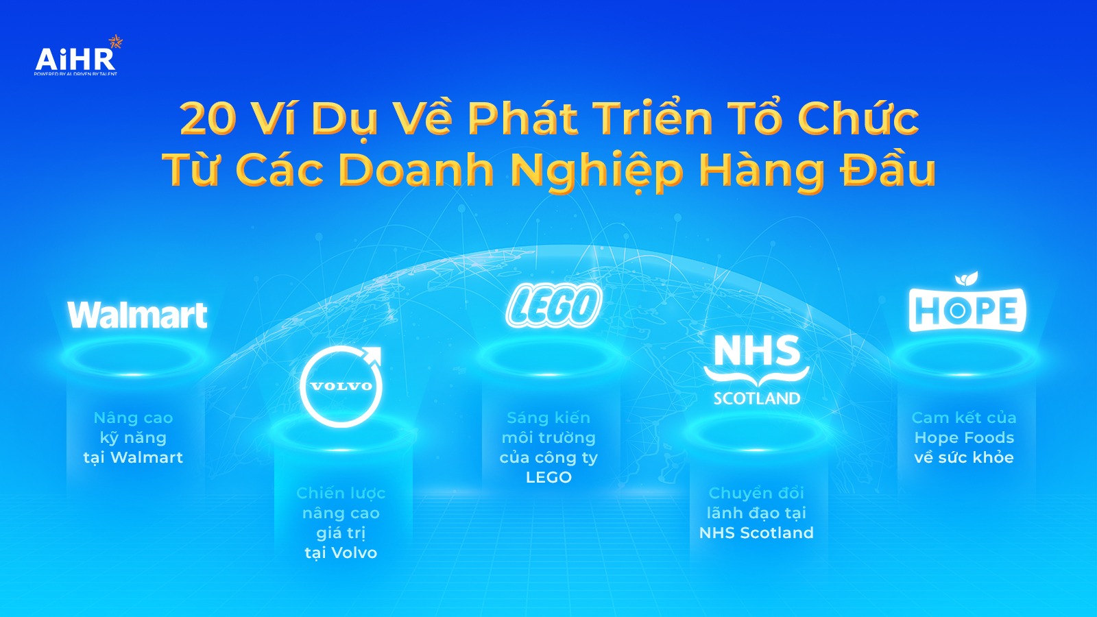 Ví dụ về phát triển tổ chức