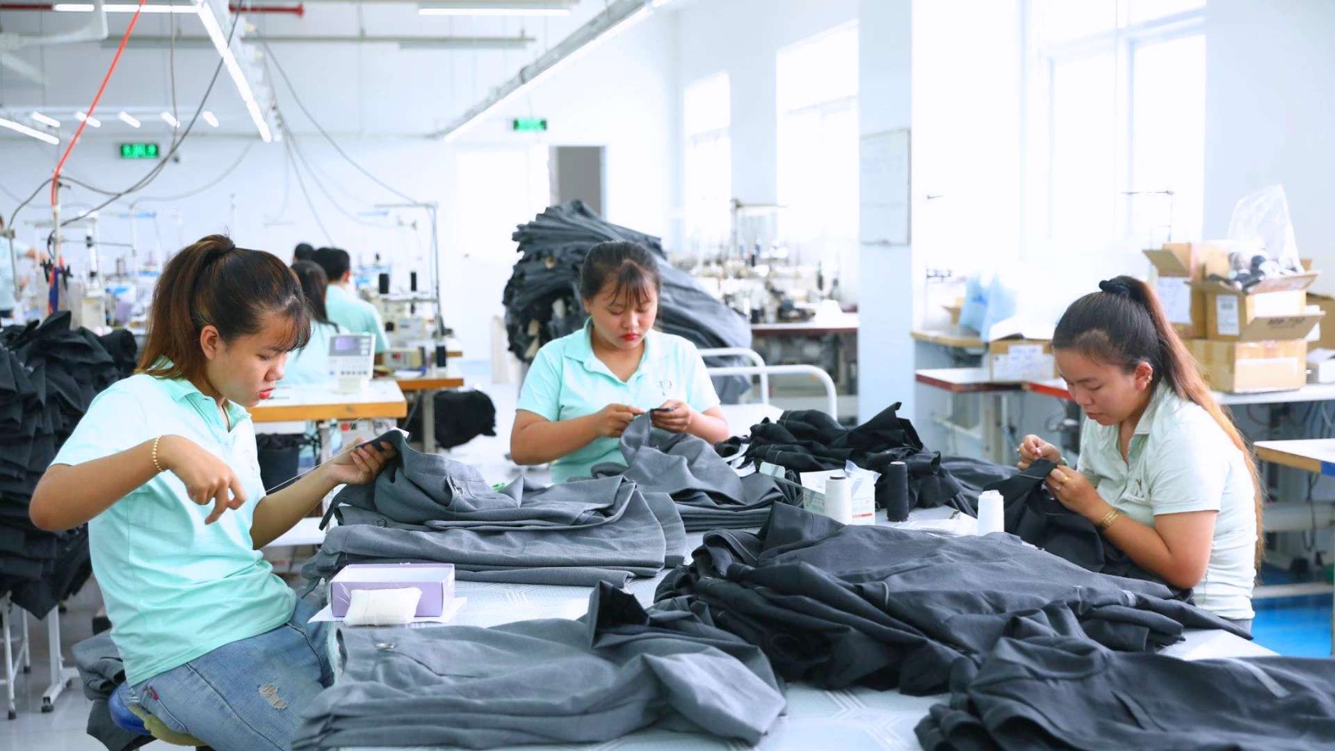 xưởng sản xuất dệt may Bảo Ngọc