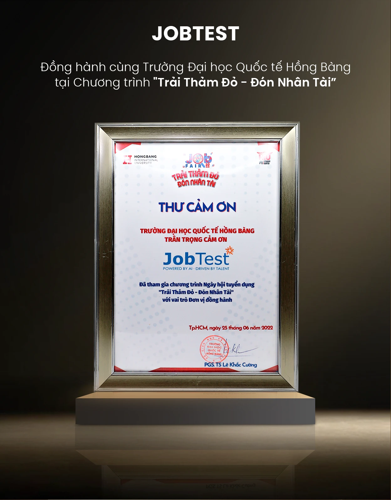 Đồng hành cùng trường Đại học Quốc tế Hồng Bàng tại chương trình 