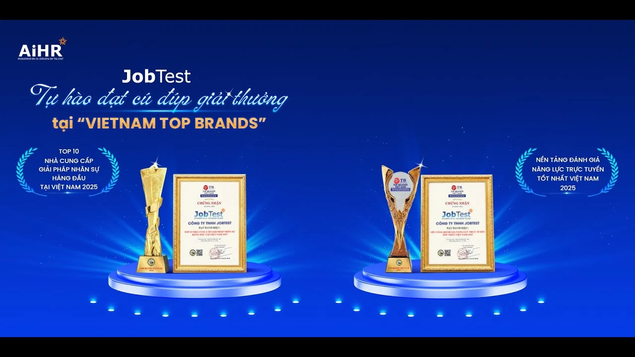 JobTest.vn – Nền tảng đánh giá năng lực trực tuyến tốt nhất Việt Nam 2025